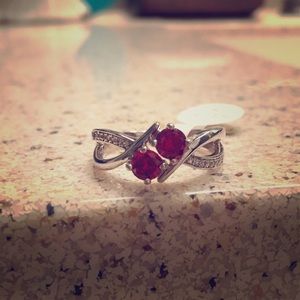 Red Diamond ring